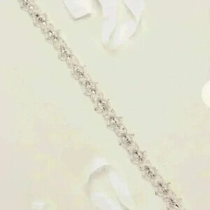 DAVIDS BRIDAL- Pearl and Crystal Bead Embellished Sash
STYLE# 51093